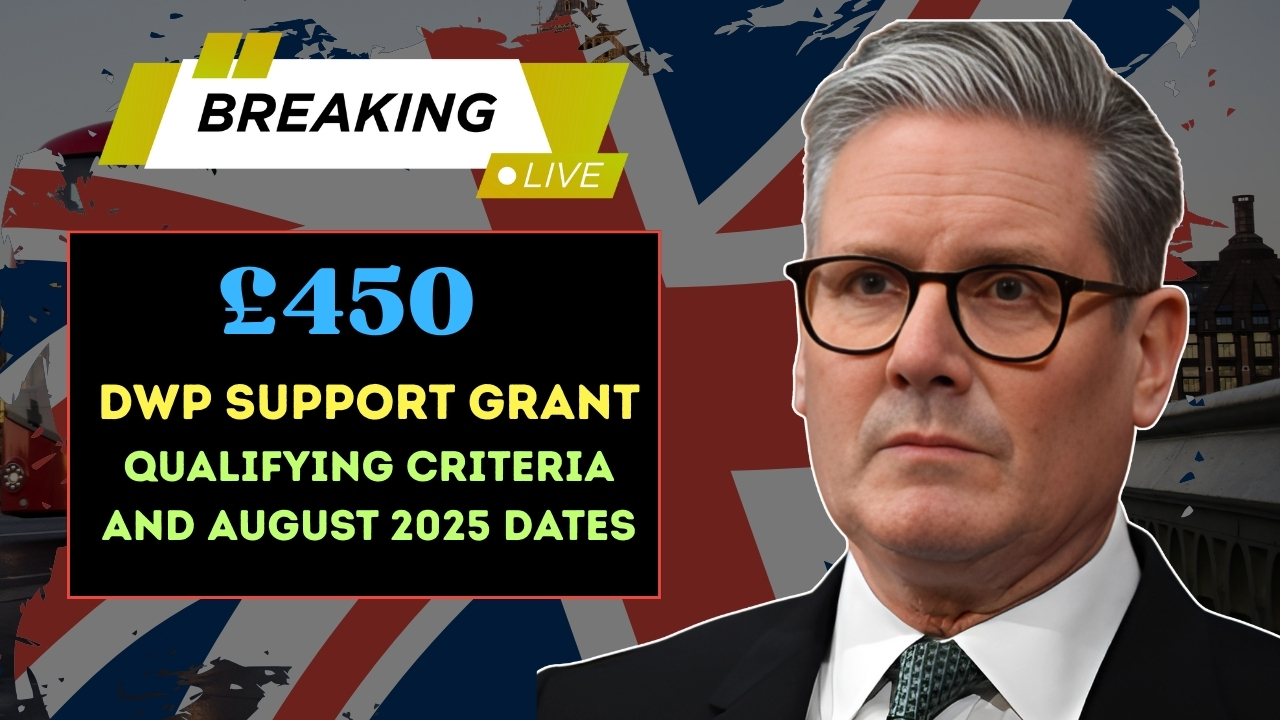 £450 DWP Support Grant: August 2025 Eligibility and Payout Schedule
